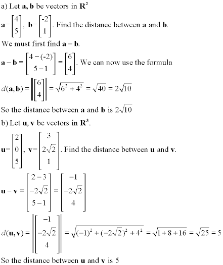 What is an orthogonal vector?